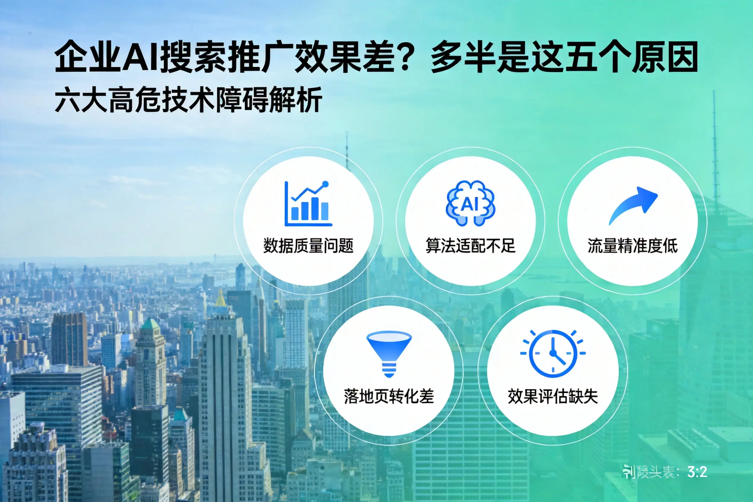 下花园企业AI搜索推广效果差?多半是这五个原因